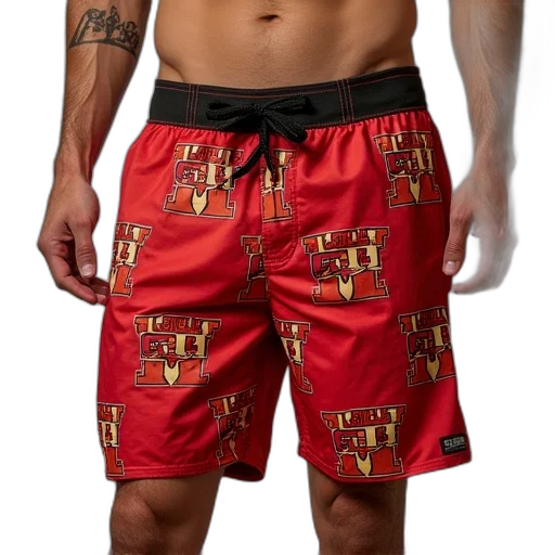 red, men, maryland, fighting transparent PNG cut-out