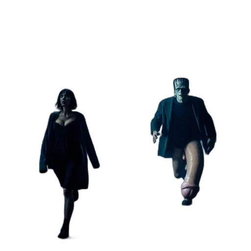 jacket, mask, umbrella, concept art transparent PNG cut-out