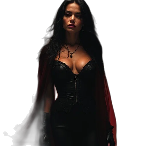 dress, comic book art, concept art, fantasy art transparent PNG cut-out