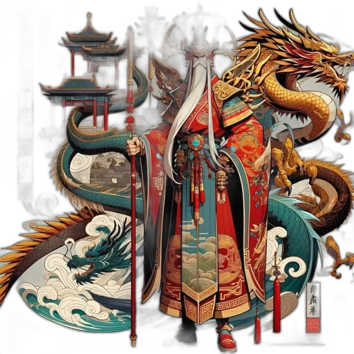 dragon, sword, fantasy art, concept art transparent PNG cut-out