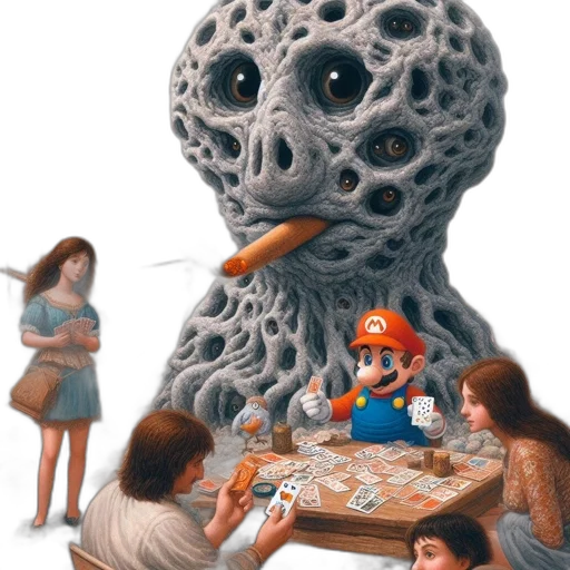 creature, mask, food, robot transparent PNG cut-out