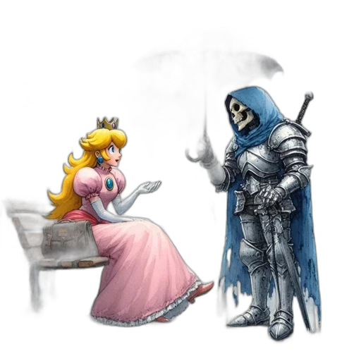 dress, concept art, fantasy art, pixel art transparent PNG cut-out