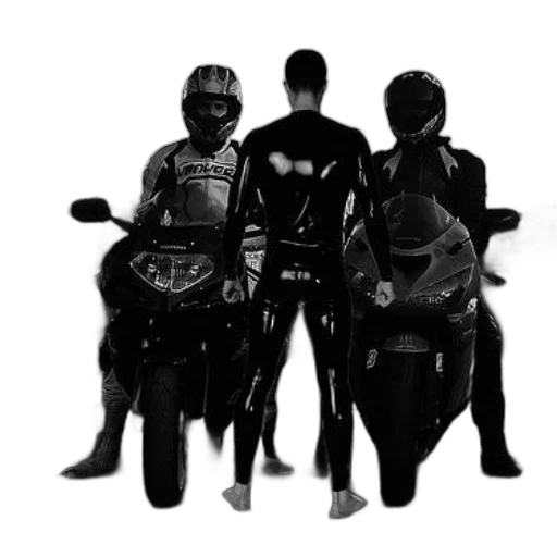 mask, jacket, robot, staff transparent PNG cut-out