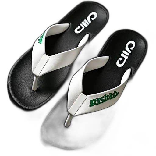 shoes, 3d render, black, white transparent PNG cut-out