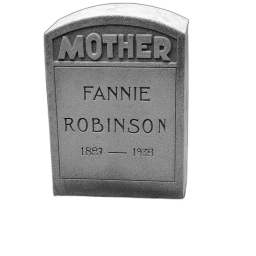 grayscale, image, headstone, name transparent PNG cut-out