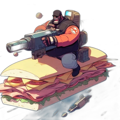 food, weapon, robot, car transparent PNG cut-out