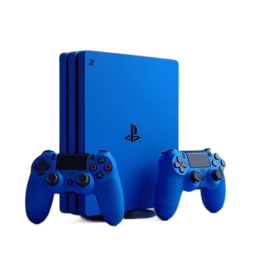 weapon, 3d render, concept art, blue transparent PNG cut-out