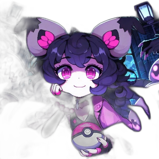 mask, creature, staff, weapon transparent PNG cut-out