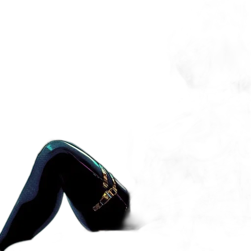 robot, shoes, staff, hair transparent PNG cut-out