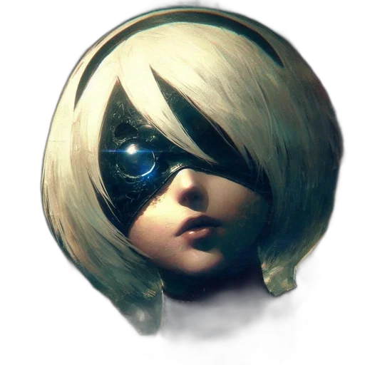 mask, face, robot, staff transparent PNG cut-out