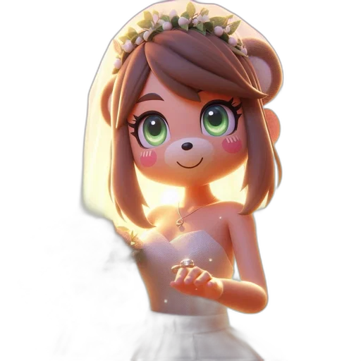 dress, crown, robot, jewelry transparent PNG cut-out