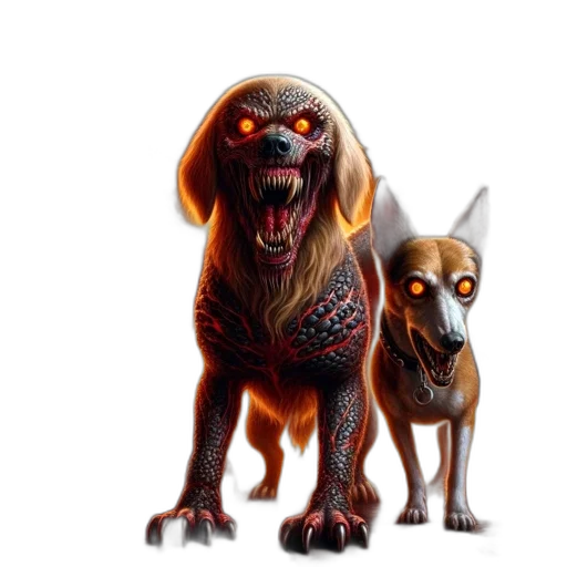creature, animal, concept art, photorealistic transparent PNG cut-out