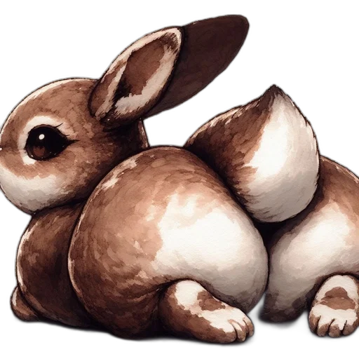 animal, creature, food, watercolor transparent PNG cut-out