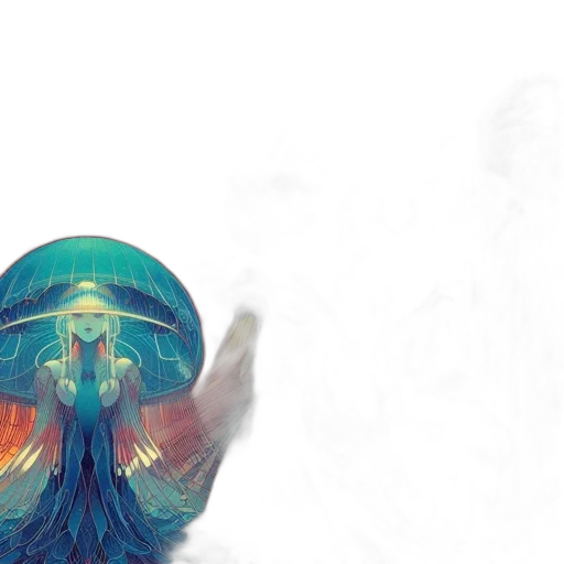 mask, creature, hair, face transparent PNG cut-out