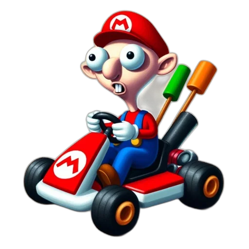 car, weapon, animal, 3d render transparent PNG cut-out