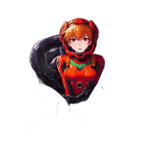 robot, jacket, mask, weapon transparent PNG cut-out