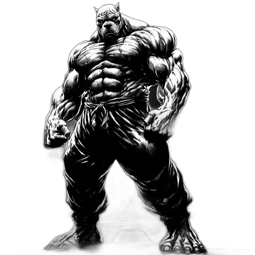 animal, creature, comic book art, concept art transparent PNG cut-out