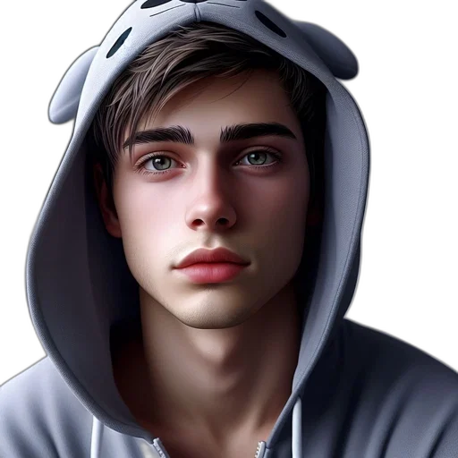 face, jacket, animal, creature transparent PNG cut-out