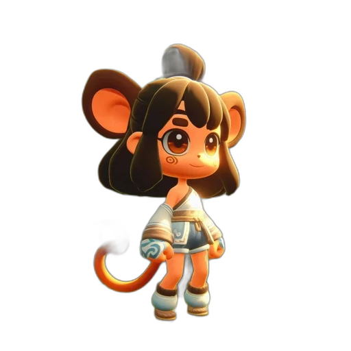 animal, staff, creature, concept art transparent PNG cut-out