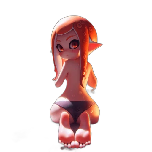 creature, dress, staff, animal transparent PNG cut-out