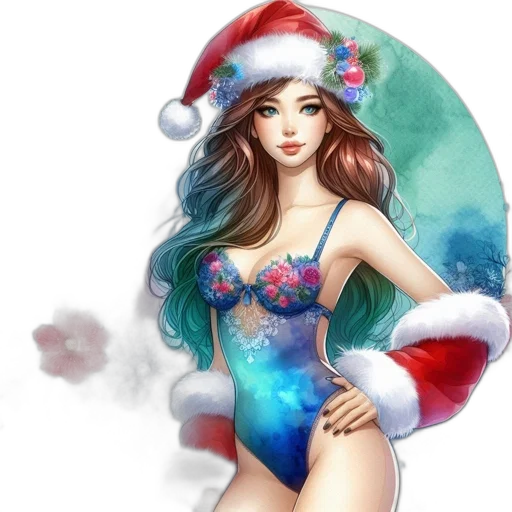 dress, fantasy art, concept art, watercolor transparent PNG cut-out