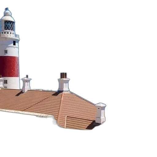 3d render, concept art, picturesque, lighthouse transparent PNG cut-out