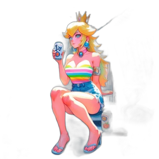 dress, robot, weapon, staff transparent PNG cut-out