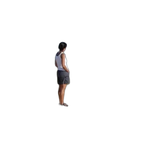 dress, robot, staff, creature transparent PNG cut-out