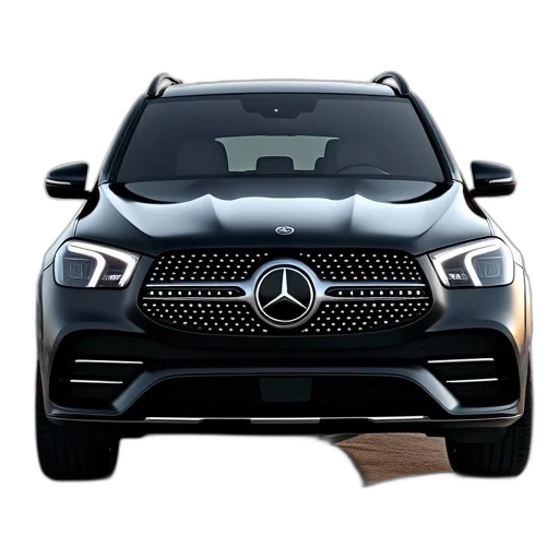 car, 3d render, photorealistic, front transparent PNG cut-out