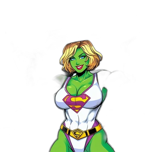 comic book art, concept art, fantasy art, cartoon transparent PNG cut-out