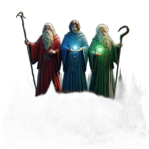 staff, concept art, fantasy art, 3d render transparent PNG cut-out