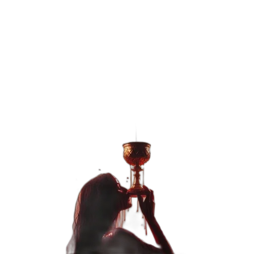 bottle, crown, staff, weapon transparent PNG cut-out