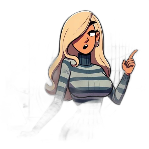 dress, staff, pixel art, cartoon transparent PNG cut-out