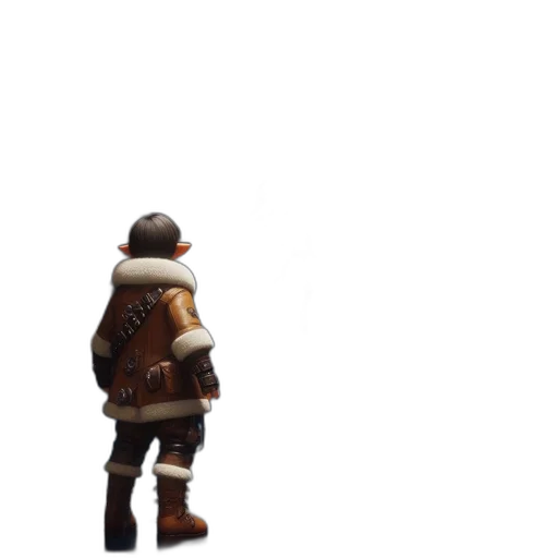 jacket, weapon, robot, hat transparent PNG cut-out