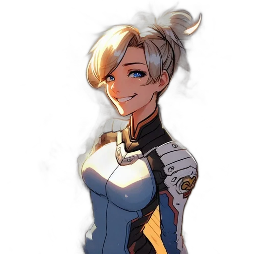 staff, robot, jacket, weapon transparent PNG cut-out