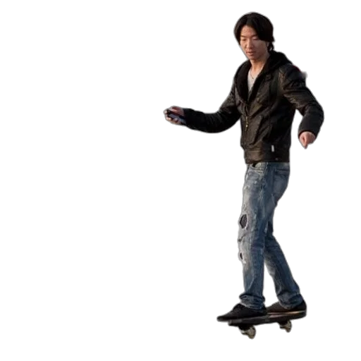 jacket, shoes, robot, 3d render transparent PNG cut-out