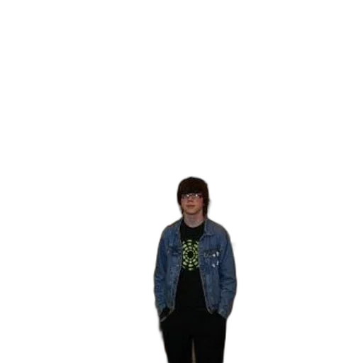 jacket, creature, robot, staff transparent PNG cut-out