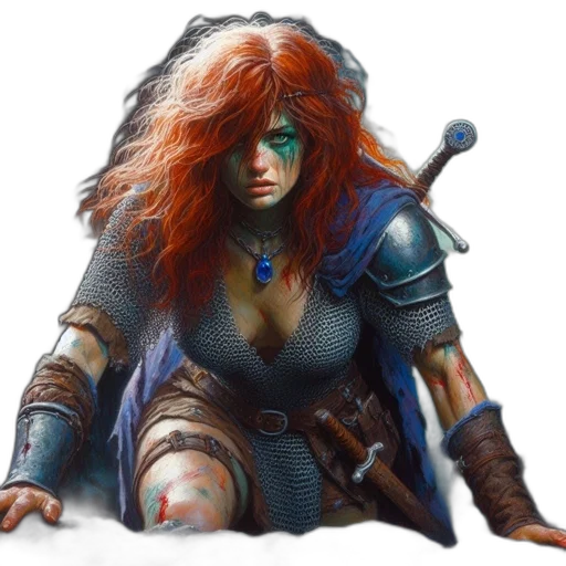 sword, fantasy art, concept art, comic book art transparent PNG cut-out