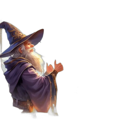staff, hat, dragon, concept art transparent PNG cut-out