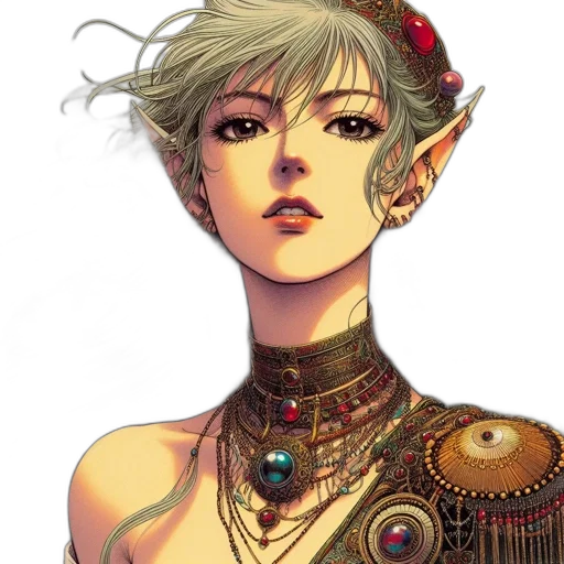 jewelry, crown, face, staff transparent PNG cut-out