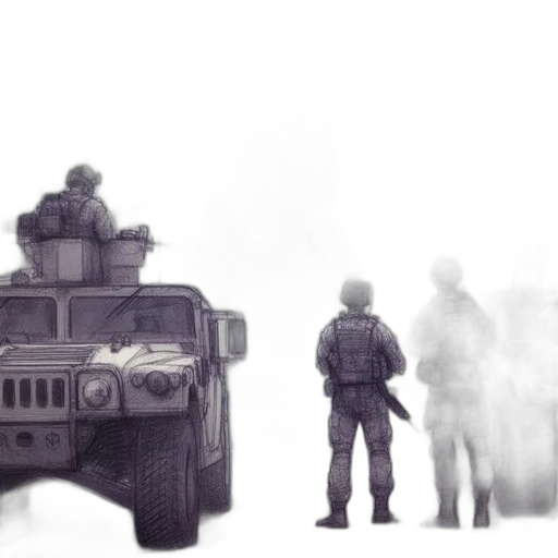 weapon, car, concept art, comic book art transparent PNG cut-out