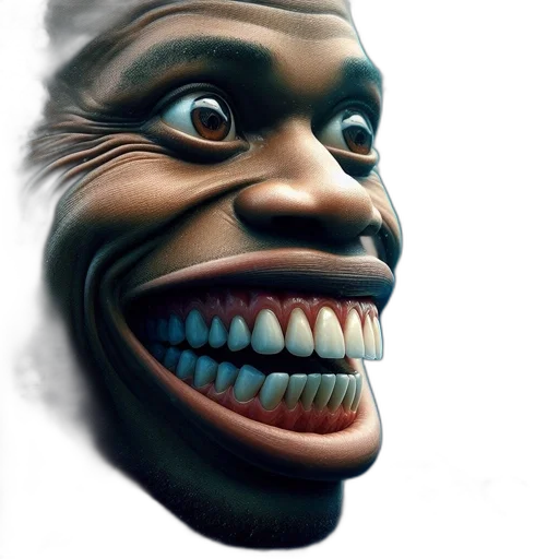 face, mask, creature, animal transparent PNG cut-out