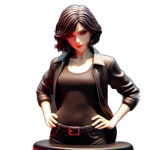 jacket, 3d render, concept art, comic book art transparent PNG cut-out