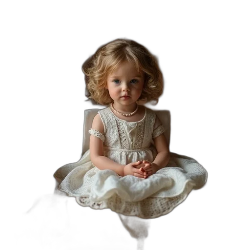 dress, crown, face, jewelry transparent PNG cut-out