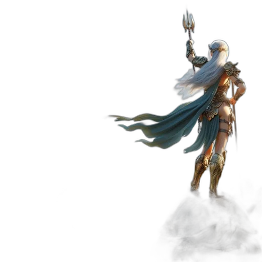 sword, weapon, staff, fantasy art transparent PNG cut-out