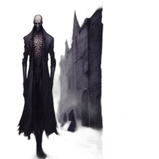 creature, mask, concept art, fantasy art transparent PNG cut-out