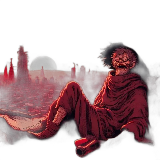 mask, creature, concept art, comic book art transparent PNG cut-out