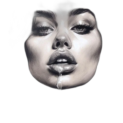 face, mask, crown, jewelry transparent PNG cut-out