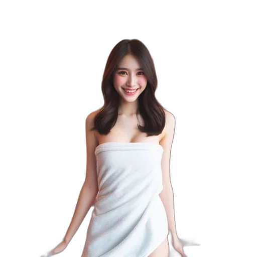 dress, photorealistic, oil painting, pixel art transparent PNG cut-out