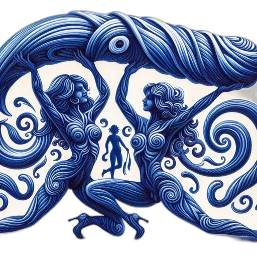 dragon, hair, mask, fantasy art transparent PNG cut-out